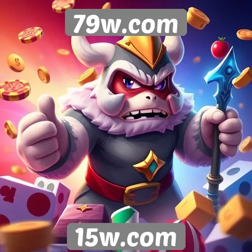 A variedade de jogos disponíveis em 79w.com